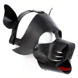 Kinky Puppy Masque Dog Pup Noir